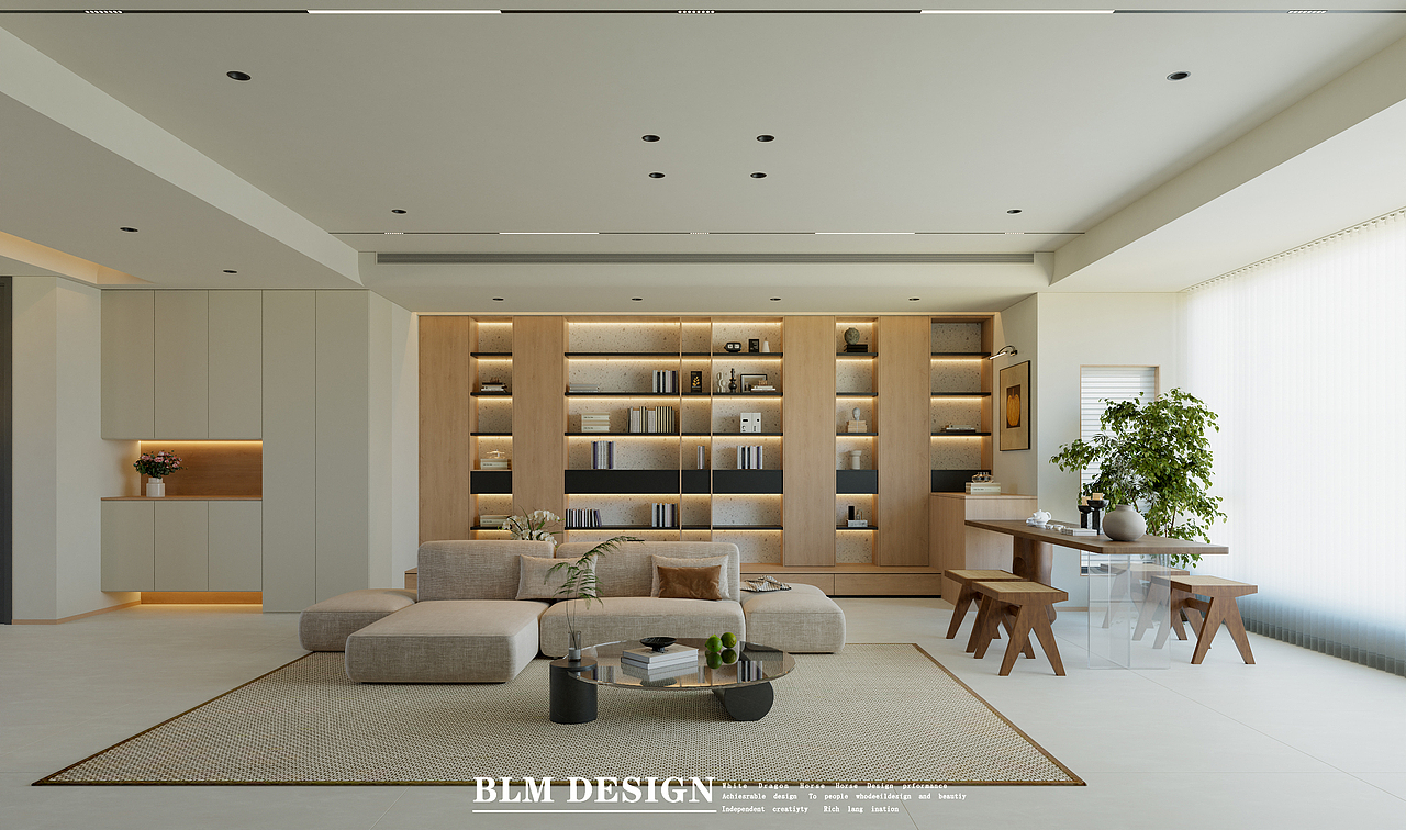 现代家装效果图案例