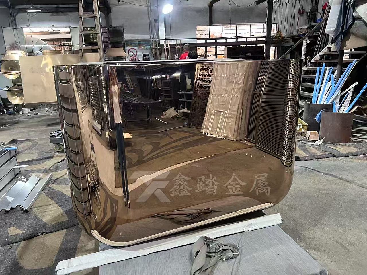 镜面电镀不锈钢吧台餐厅入口金属接待台商场小型服务台（图ZMzk4MzkwMjA4） - 其他手工艺 - 站酷设计师VX13450817030原创素材 - 站酷ZCOOL