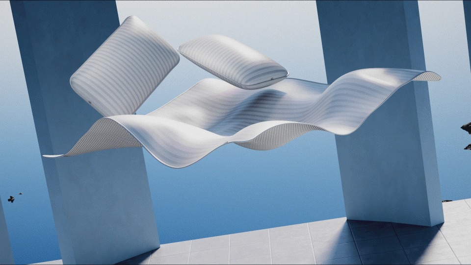 C4D动态学员无意鱼——冰丝床垫动态练习（图ZMzk4MzkwNzQ4） - 产品 - 站酷设计师C4D杨帆原创素材 - 站酷ZCOOL