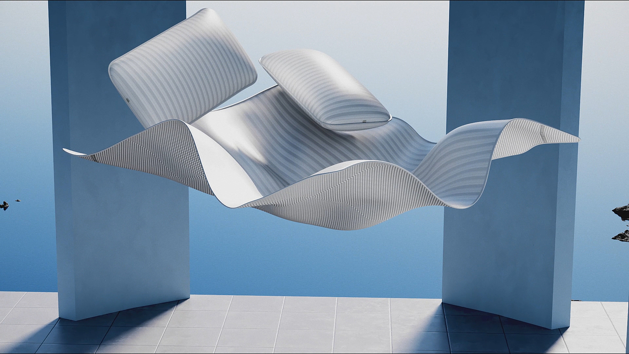 C4D动态学员无意鱼——冰丝床垫动态练习（图ZMzk4MzkwNzk2） - 产品 - 站酷设计师C4D杨帆原创素材 - 站酷ZCOOL