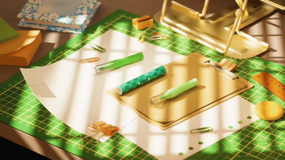 C4D动态学员麦奇—彩色笔动态（图ZMzk4MzkxNTAw） - 产品 - 站酷设计师C4D杨帆原创素材 - 站酷ZCOOL