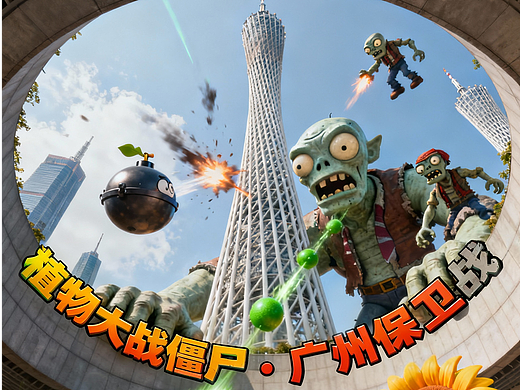 #巨CITY——植物大战僵尸・广州保卫战