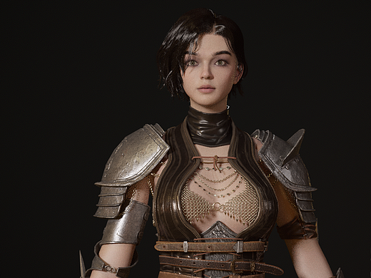 次世代写实角色建模