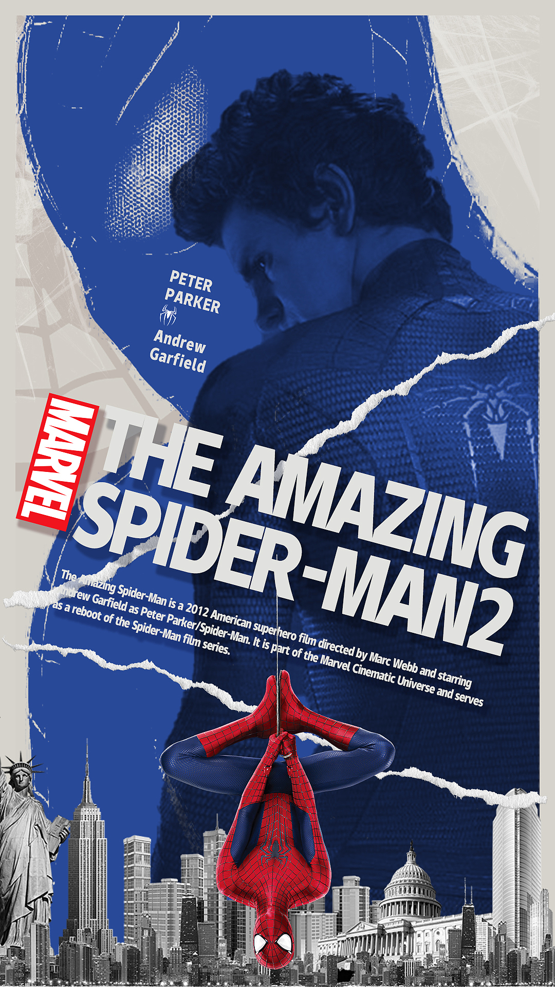 超凡蜘蛛侠_艺术海报