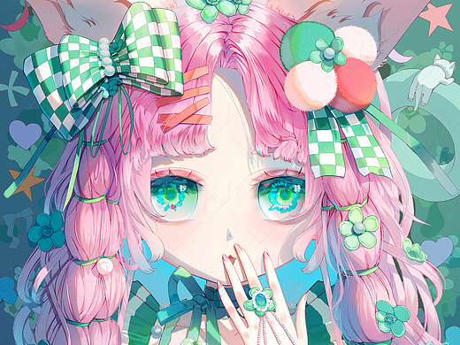 画得比较精细的头像