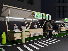 室外休闲市集设计