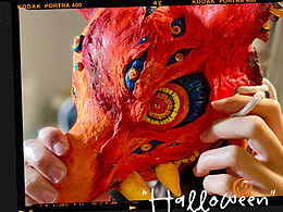 万圣面具 | 《火狐之魂》：数字概念到低成本实体雕