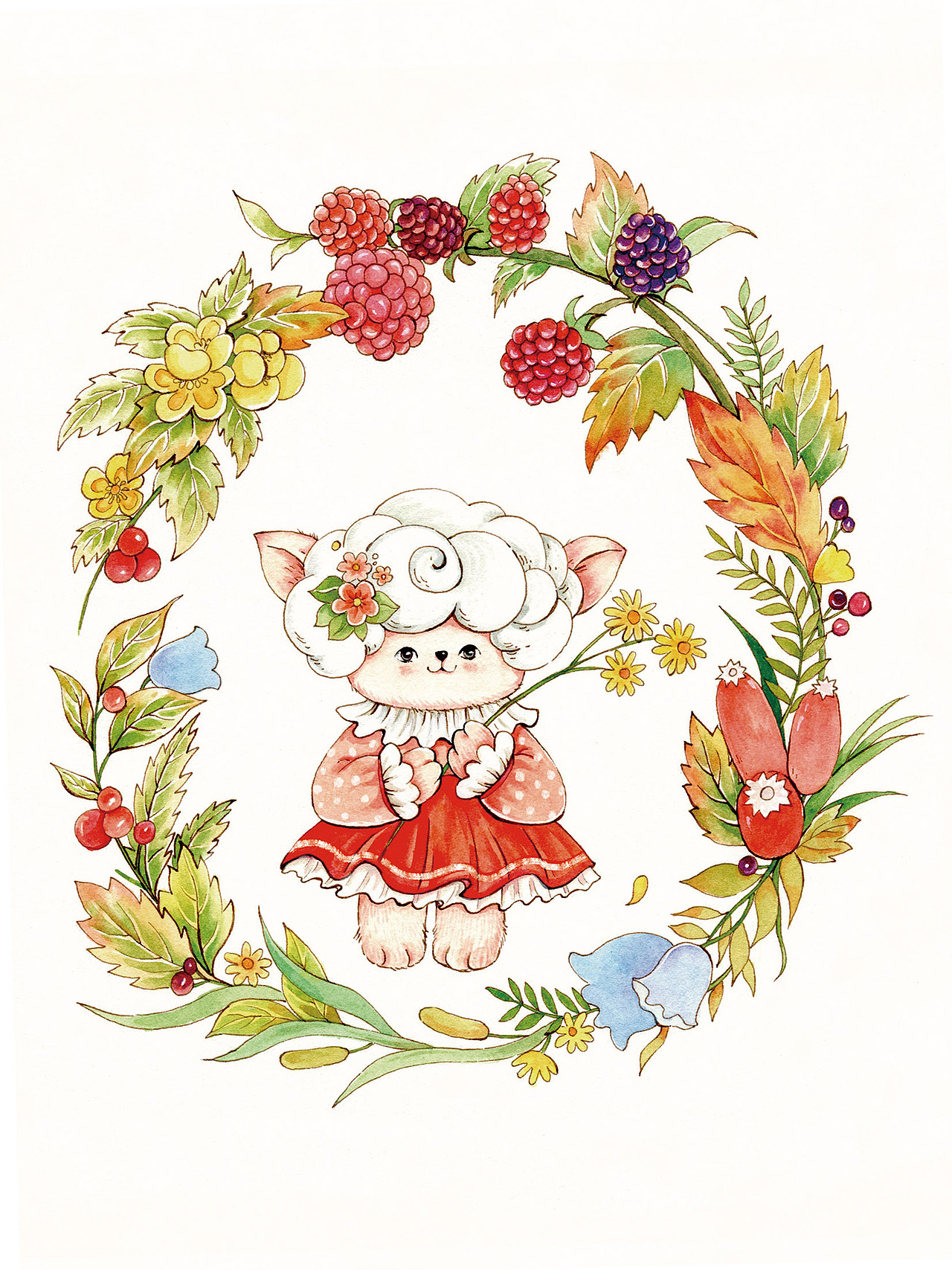 秋的味道|动物封面系列更新ing（图ZMzk4NDA1OTYw） - 儿童插画 - 站酷设计师默墨染原创素材 - 站酷ZCOOL