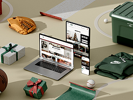 C4D動(dòng)態(tài)練習(xí)-圣誕購(gòu)物宣傳片