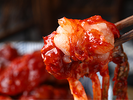 韩式酱辣蟹，芥末海螺，芥末章鱼，日式花蛤