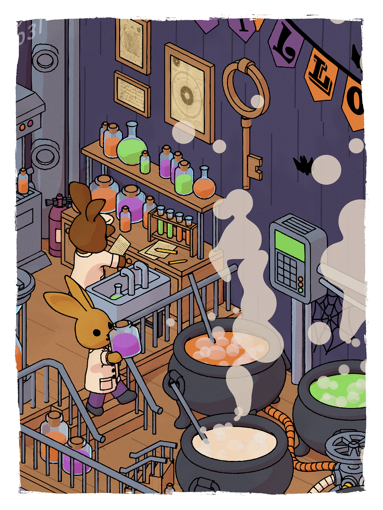 🎃HAPPY HALLOWEEN🎃（图ZMzk4NDE0ODM2） - 创作习作 - 站酷设计师Aaron_Elver原创素材 - 站酷ZCOOL
