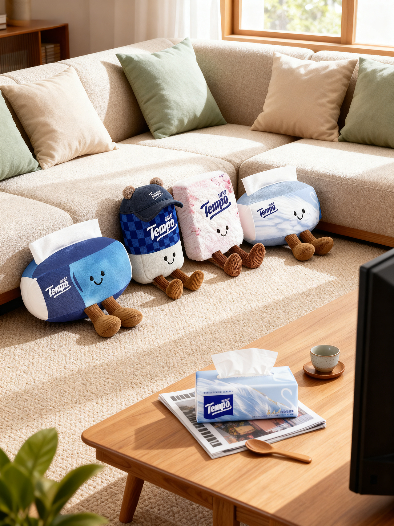 商单丨得宝(Tempo)纸巾盲盒视觉案例