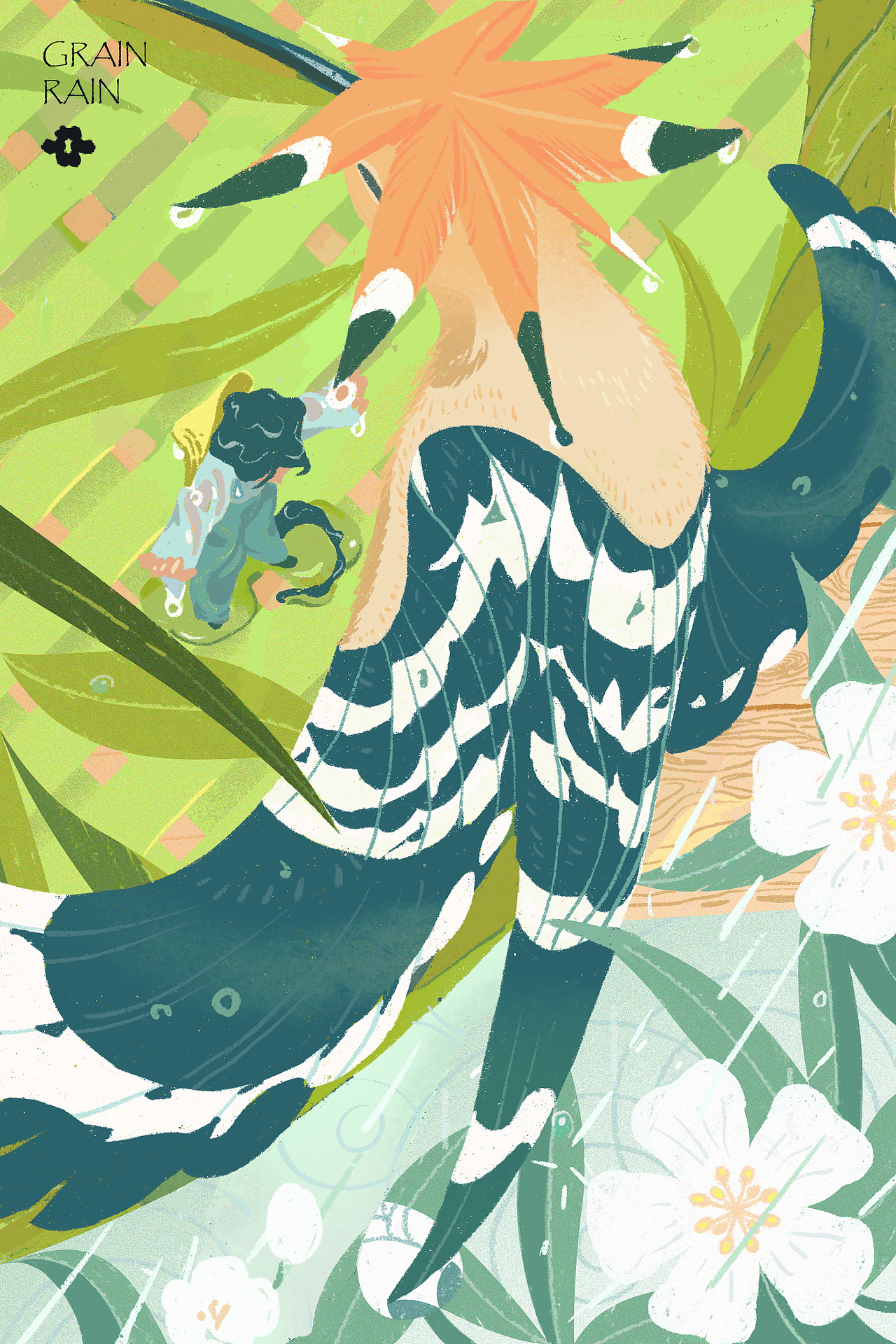 節(jié)氣中的時(shí)分秒（圖ZMzk4NDI1NTI4） - 商業(yè)插畫 - 站酷設(shè)計(jì)師畫畫阿東原創(chuàng)素材 - 站酷ZCOOL