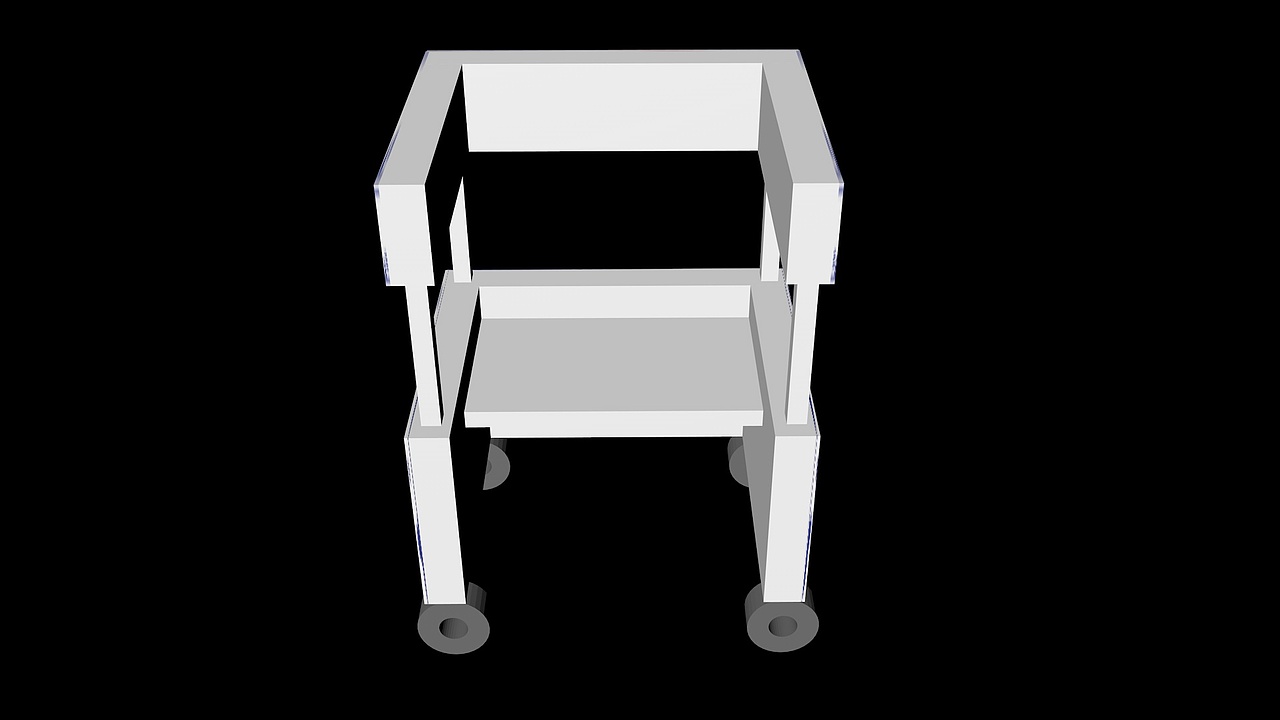 品牌策划-福来长寿面馆-推车效果图