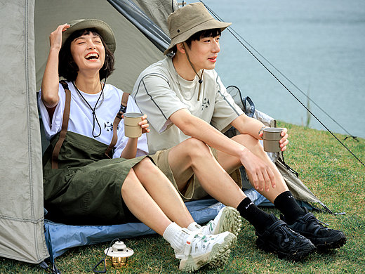 商业摄影|和李宁一起开启春季露营之旅~