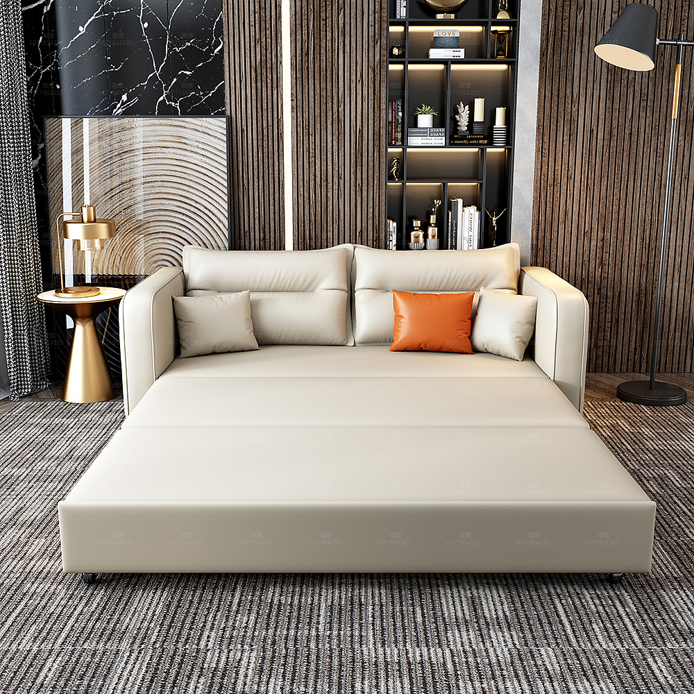 奶油风真皮沙发 沙发床 沙发 家具 电商家具效果图（图ZMzk4NDMyMDU2） - 生活用品 - 站酷设计师梦景设计原创素材 - 站酷ZCOOL