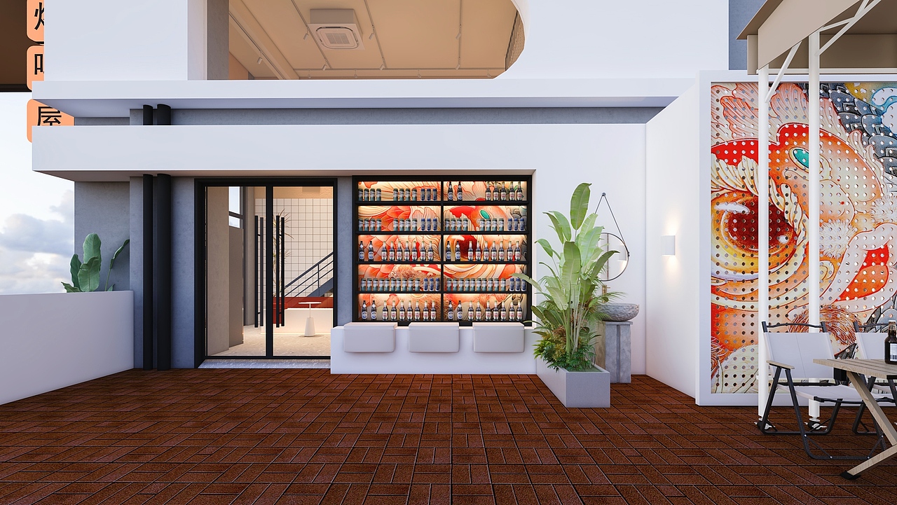 黄师傅烤啤屋（图ZMzk4NDM2OTcy） - 酒店餐饮设计 - 站酷设计师做毛线设计原创素材 - 站酷ZCOOL