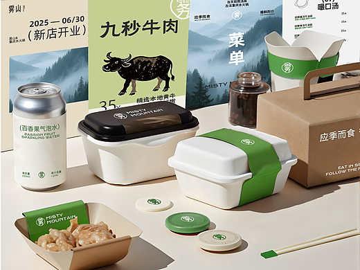 霧山重慶水火鍋品牌設(shè)計(jì)（個人主頁-ZNzI3MzIyNDQ=） - 品牌 - 站酷設(shè)計(jì)師駭客嘟嘟原創(chuàng)素材 - 站酷ZCOOL