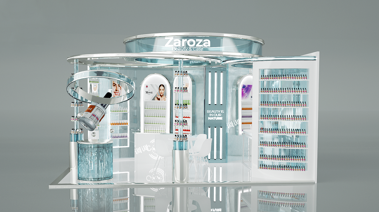 💎沉浸式美妆艺术馆（图ZMzk4NDQwMTQw） - 建筑/空间 - 站酷设计师调调774324691原创素材 - 站酷ZCOOL