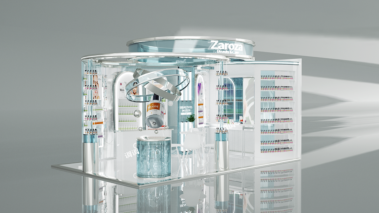 💎沉浸式美妆艺术馆（图ZMzk4NDQwMTQ4） - 建筑/空间 - 站酷设计师调调774324691原创素材 - 站酷ZCOOL
