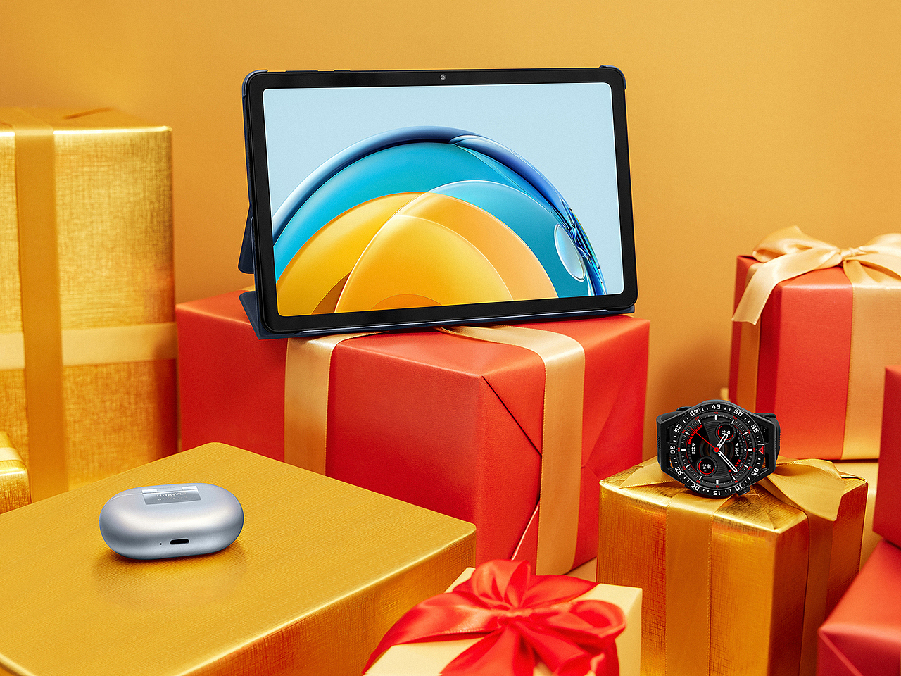 修图作品 | 给华为修的圣诞和元旦