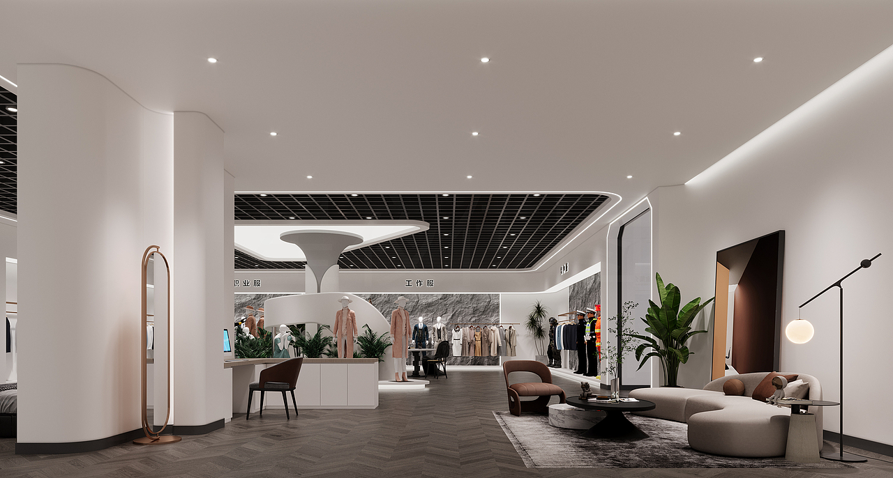 服装店合集（图ZMzk4NDQyNTU2） - 商业空间设计 - 站酷设计师诺一设计爱好者原创素材 - 站酷ZCOOL