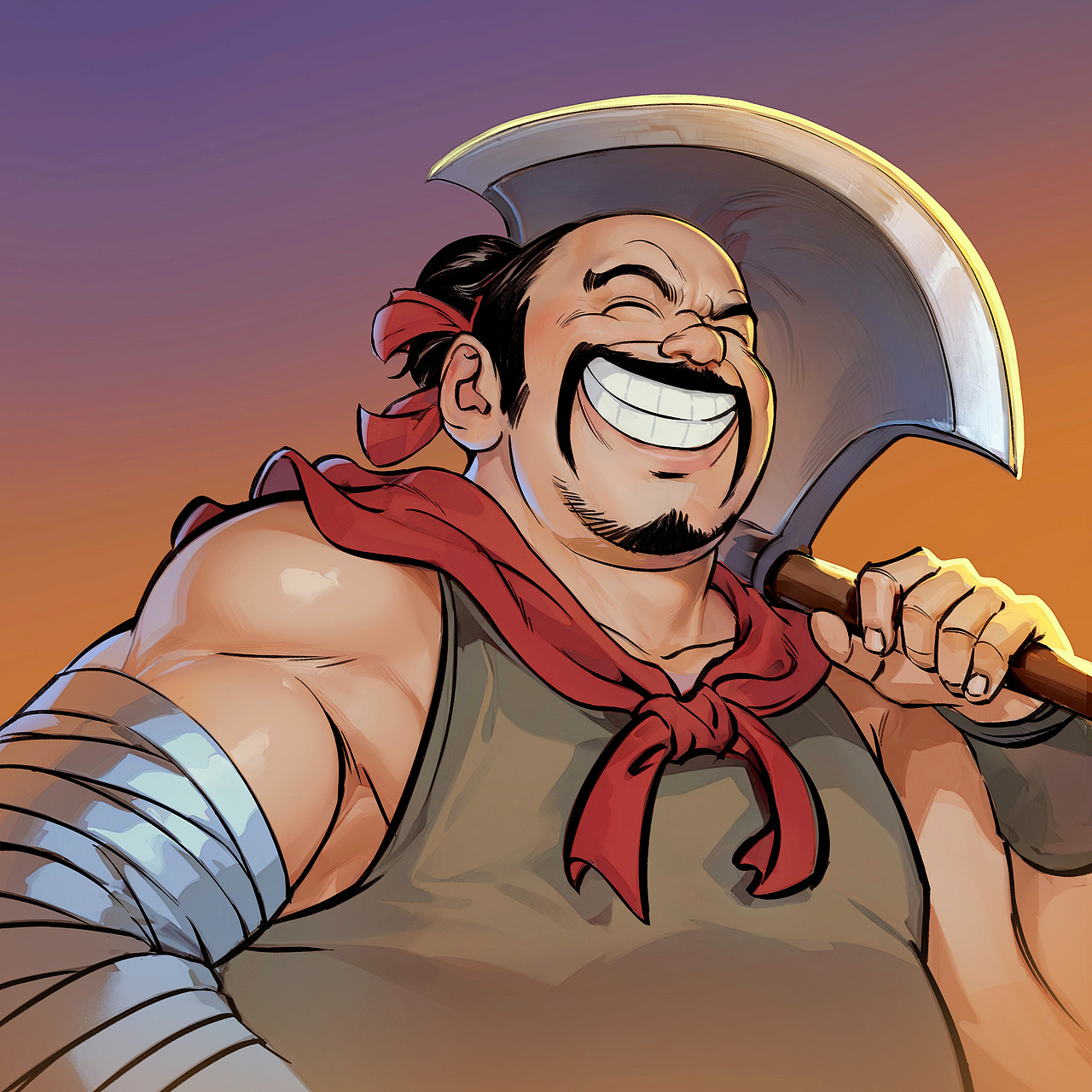 四宝大闹武林（图ZMzk4NDQ3NjY0） - 创作习作 - 站酷设计师贺小哼Hal原创素材 - 站酷ZCOOL