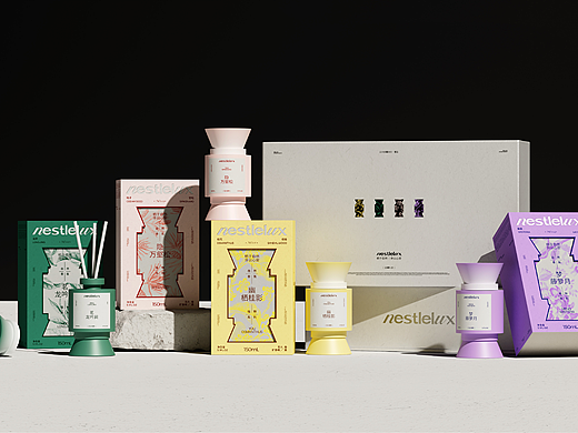 NESTLELUX 香薰包装全案|标志/包装