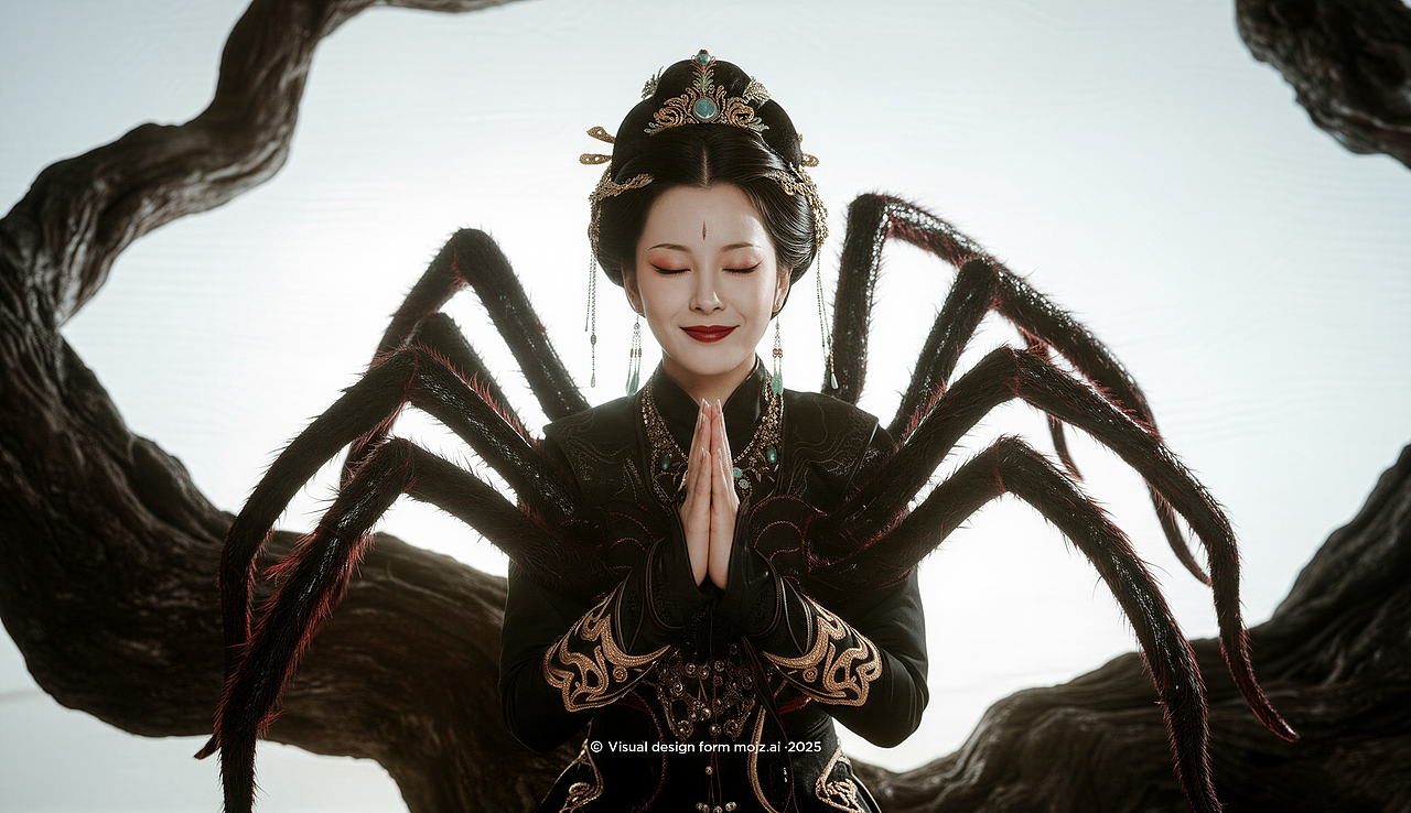 AiMV I 她说：佛不渡我，我渡佛！🔥太上头了！（图ZMzk4NDQ5ODgw） - AI作品 - 站酷设计师魔杰作MOJZ原创素材 - 站酷ZCOOL