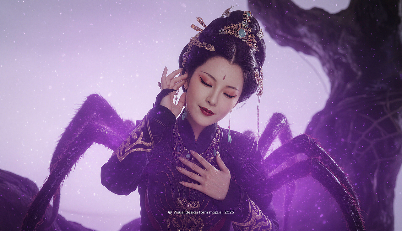 AiMV I 她说：佛不渡我，我渡佛！🔥太上头了！（图ZMzk4NDUwMjM2） - AI作品 - 站酷设计师魔杰作MOJZ原创素材 - 站酷ZCOOL