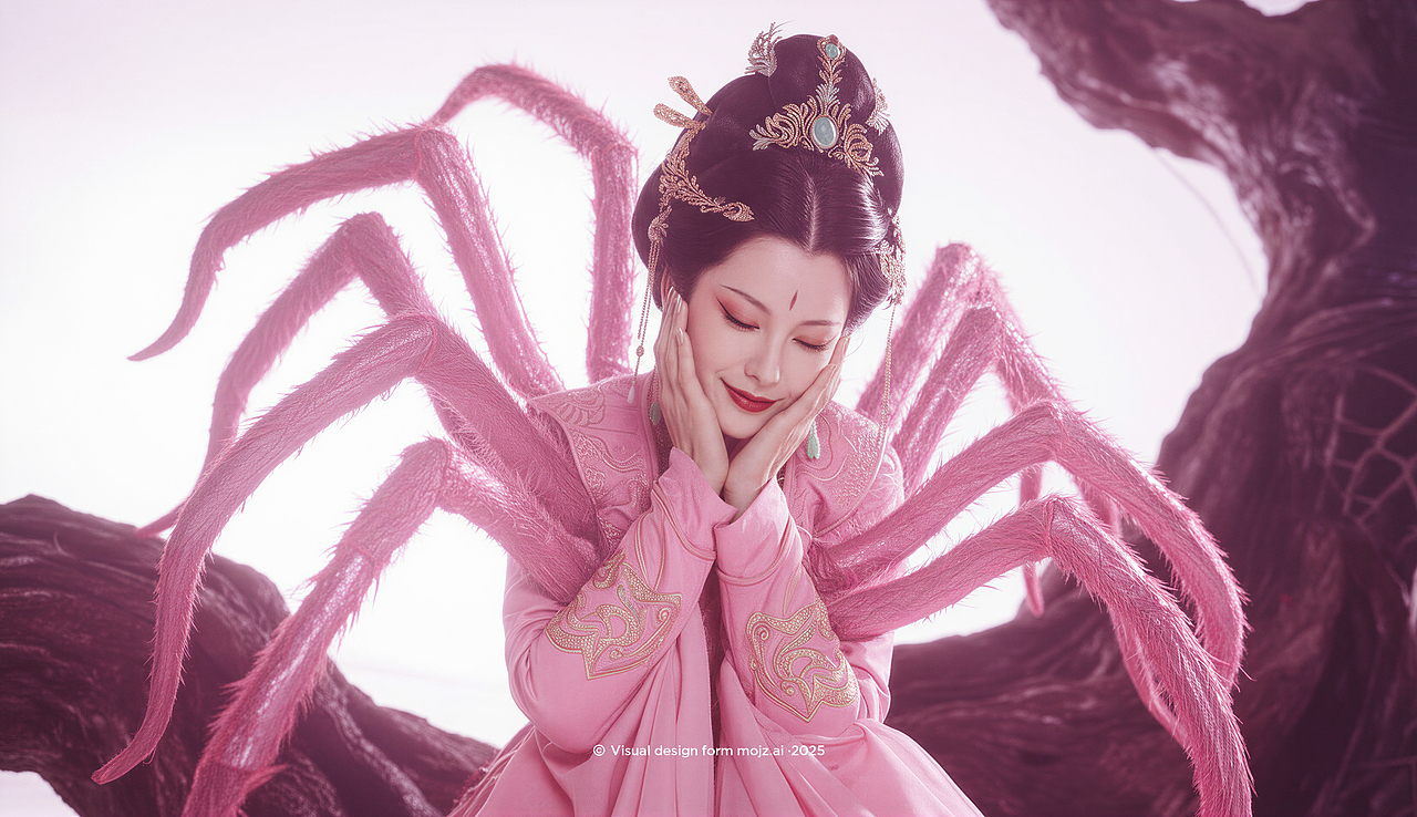 AiMV I 她说：佛不渡我，我渡佛！🔥太上头了！（图ZMzk4NDUwMjg0） - AI作品 - 站酷设计师魔杰作MOJZ原创素材 - 站酷ZCOOL