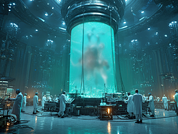 AI&C4D短片制作《伊登计划》丨《IDUN DATA》