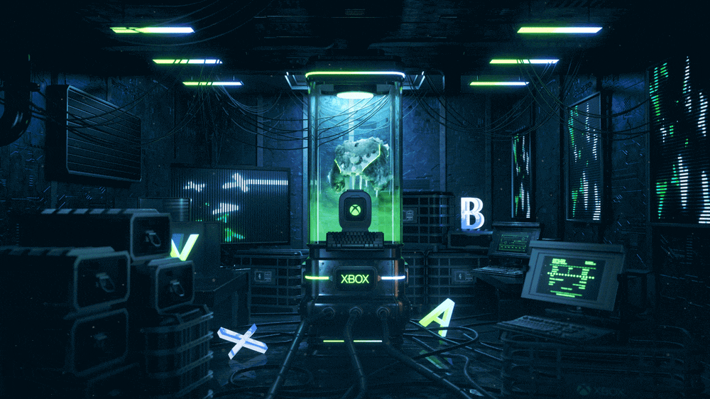 Xbox - 游戏手柄三维动态（图ZMzk4NDU2MTgw） - 产品 - 站酷设计师柠檬的大耳朵原创素材 - 站酷ZCOOL