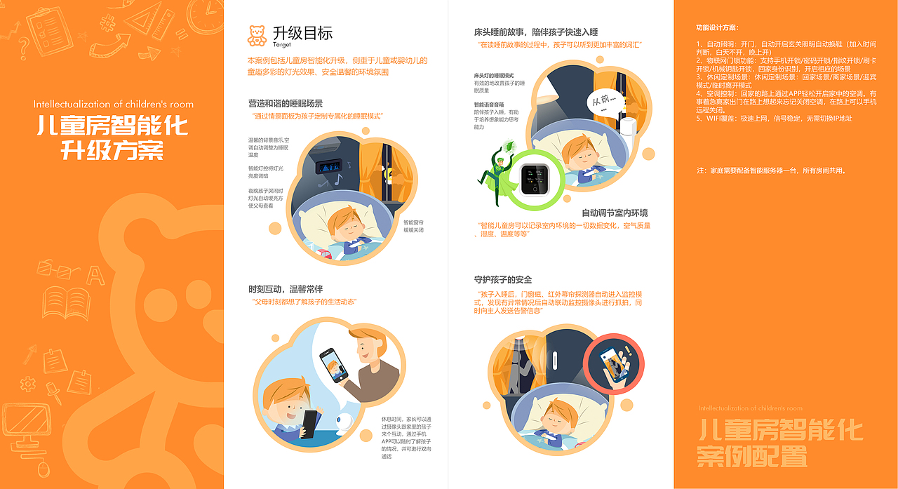 家和卫士+智家方案+儿童房老人房方案+客厅智能化 折页