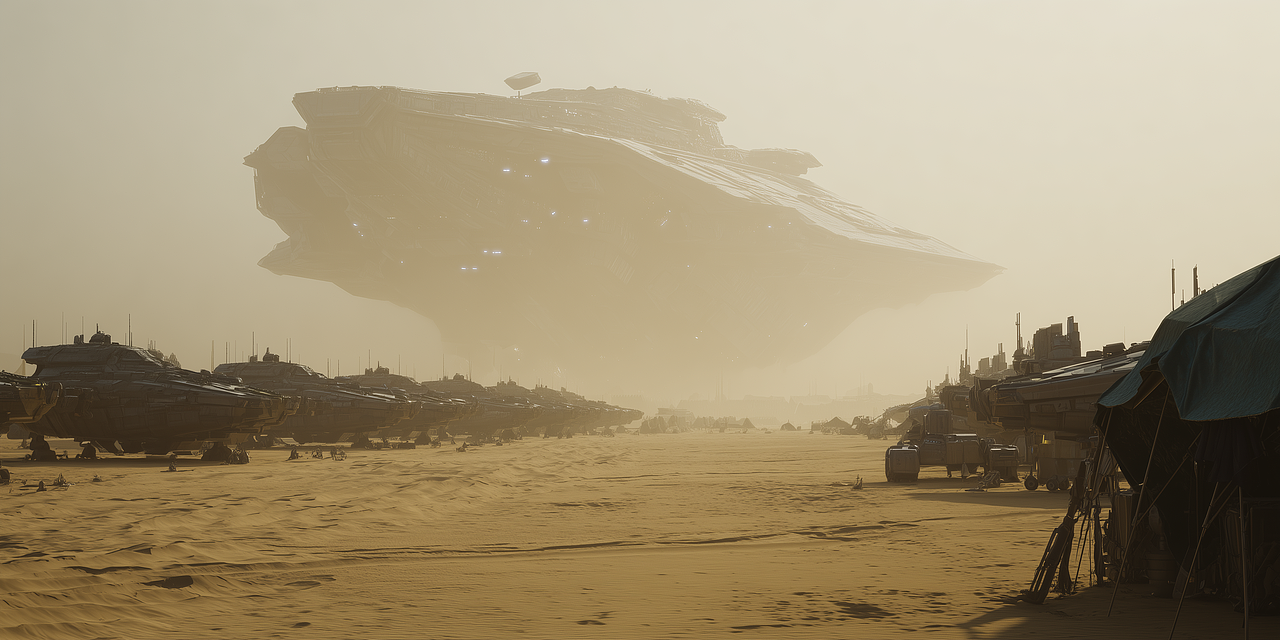 临时医疗站外景