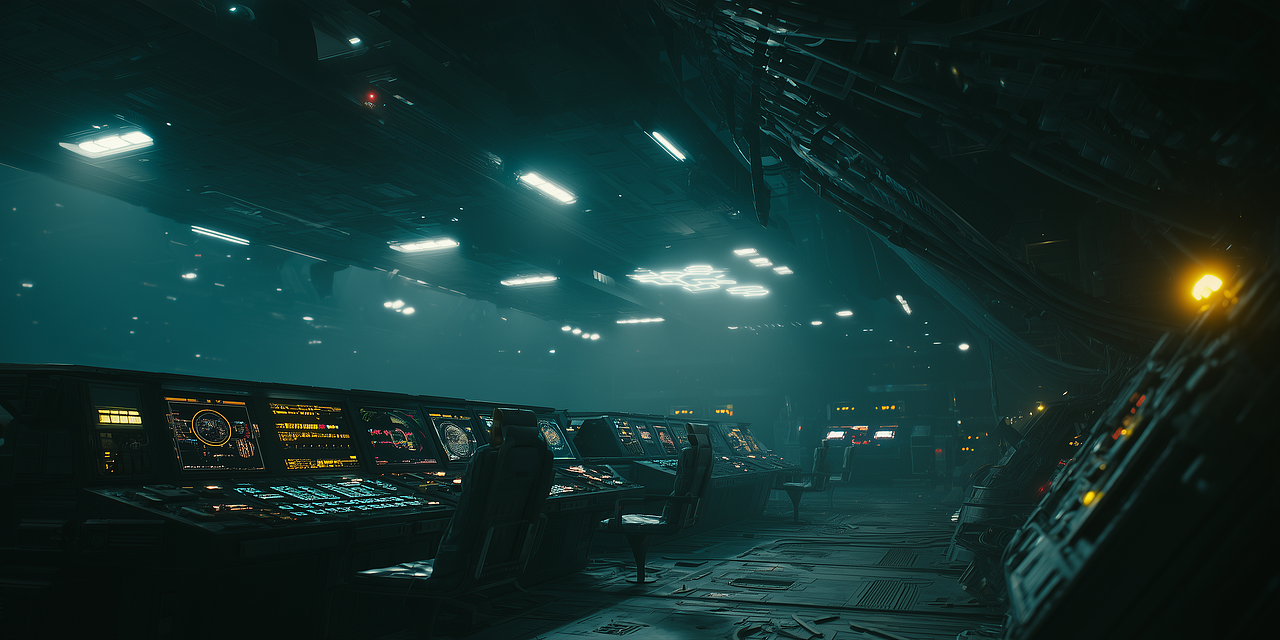 轨道控制站内景