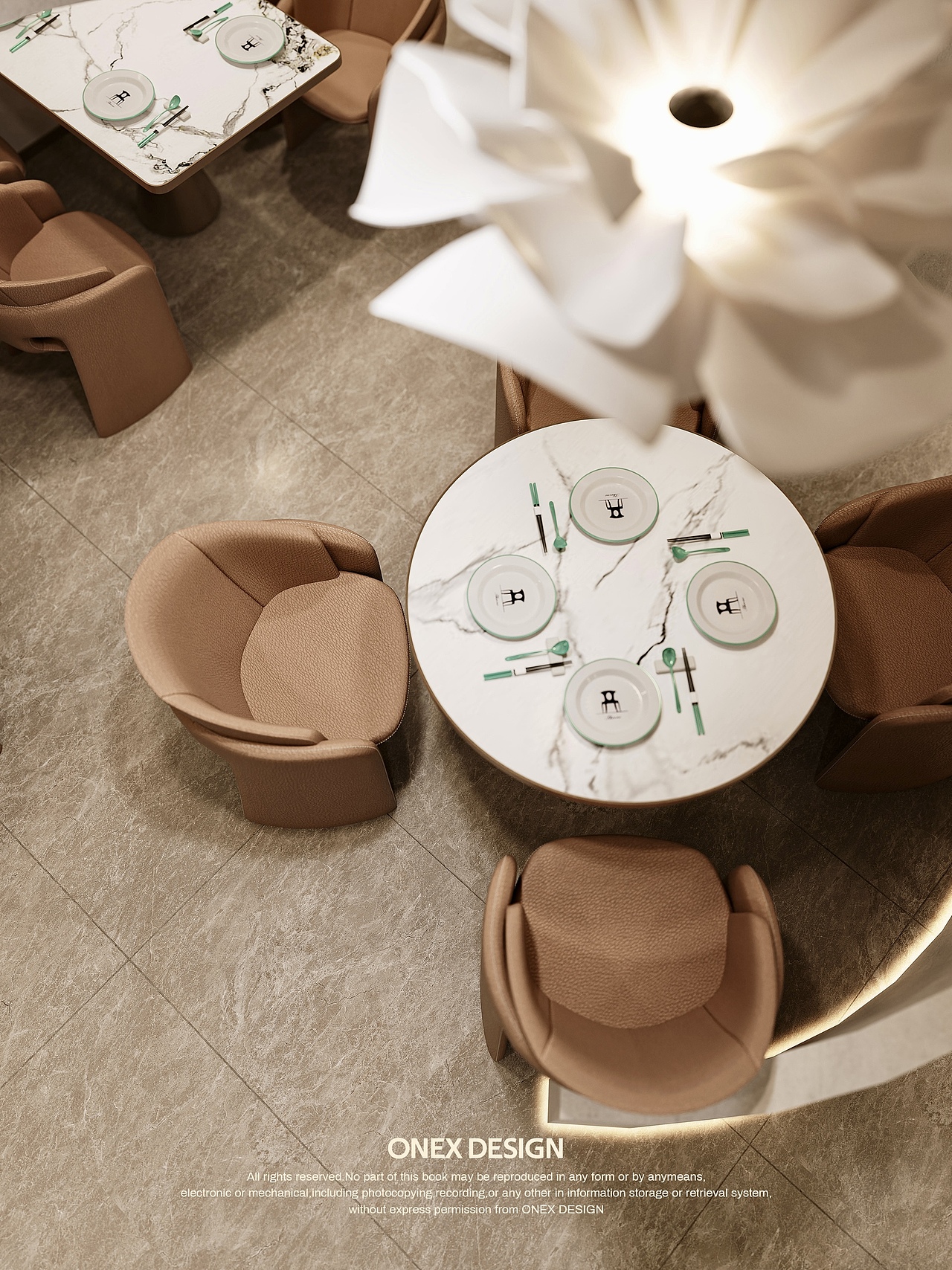 西餐简餐空间设计 | Tree Co 树岸 | ONEXDESIGN（图ZMzk4NDY5NTUy） - 酒店餐饮设计 - 站酷设计师ONEXDESIGN原创素材 - 站酷ZCOOL