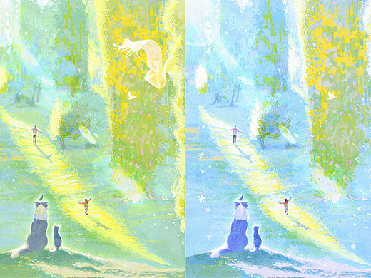 迎着光奔向你封面插画