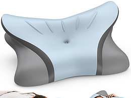 记忆海绵枕头睡眠记忆枕枕头亚马逊产品拍摄主图设计