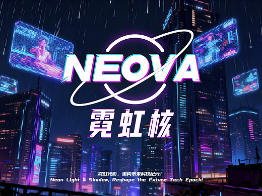 NEOVA霓虹核 | 电竞品牌设计