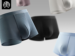 内裤拍摄 | 男内裤拍摄 x 电商男女内衣纯棉内裤拍摄