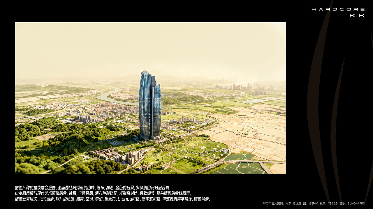 【附Prompt】AICG短片:柏悦府