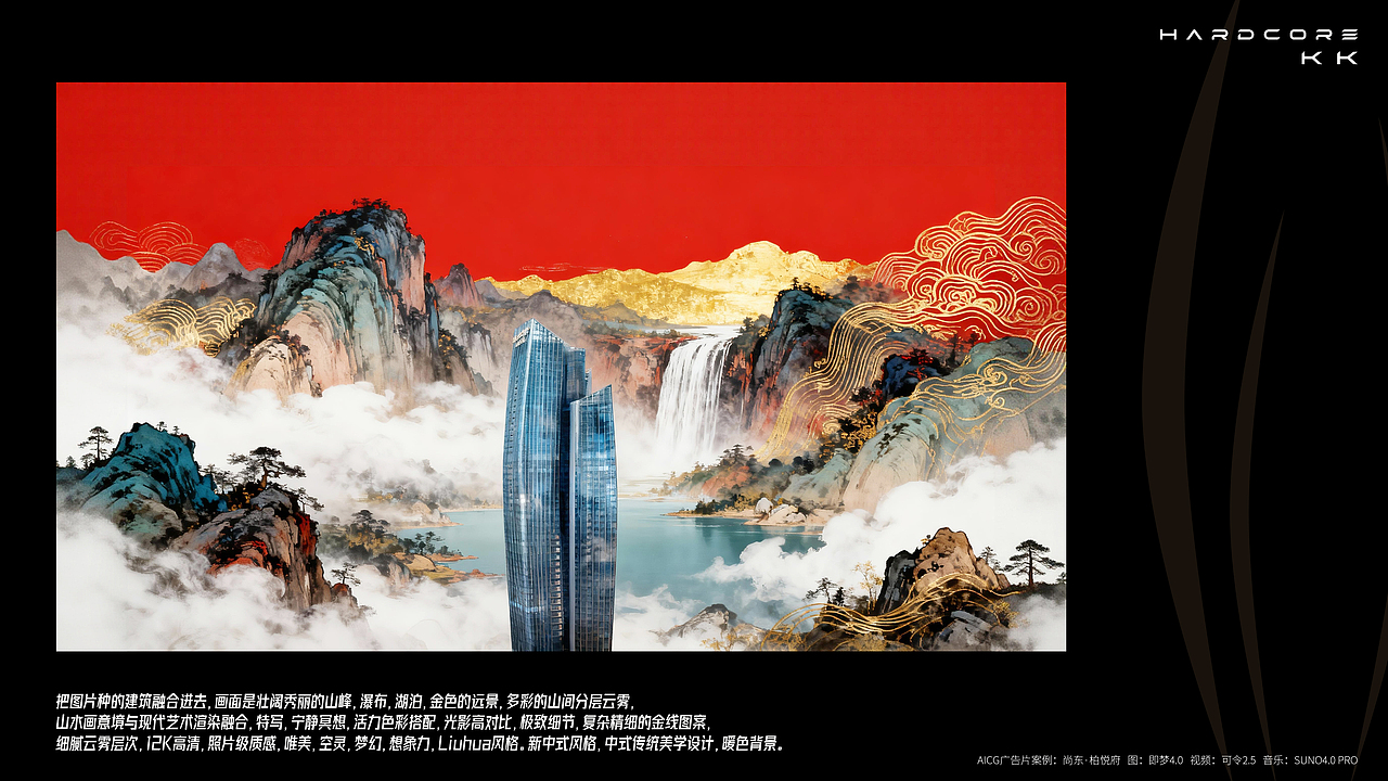 【附Prompt】AICG短片:柏悦府