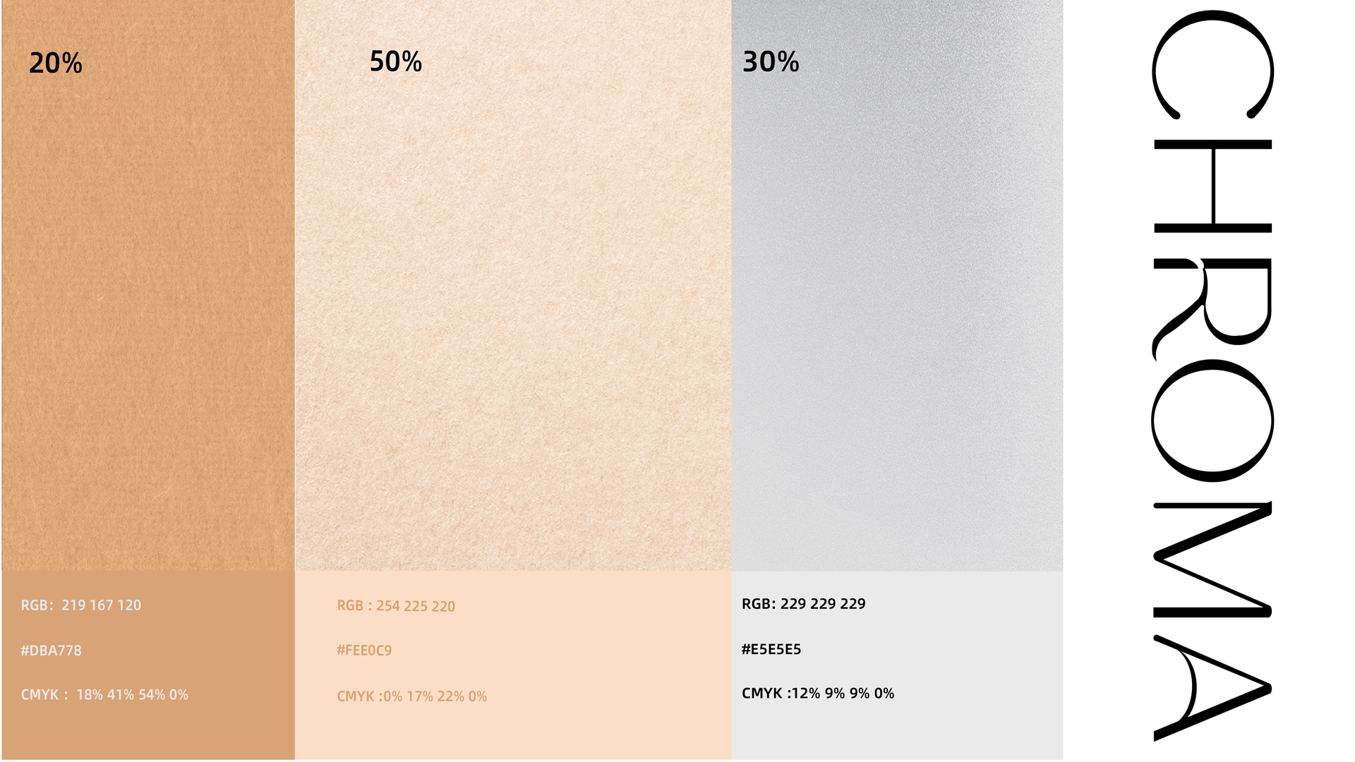 CHROMA 化妆品品牌 vis