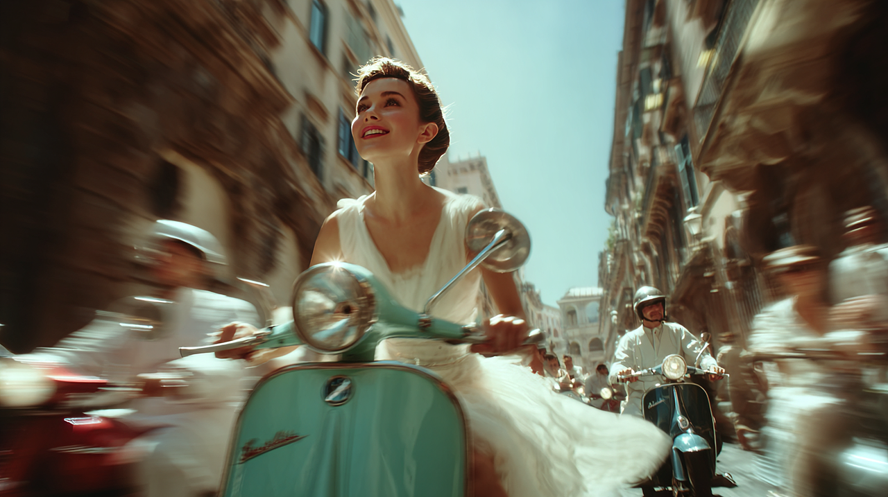 AIGC创意短片-一场穿越罗马的奇幻修护之旅