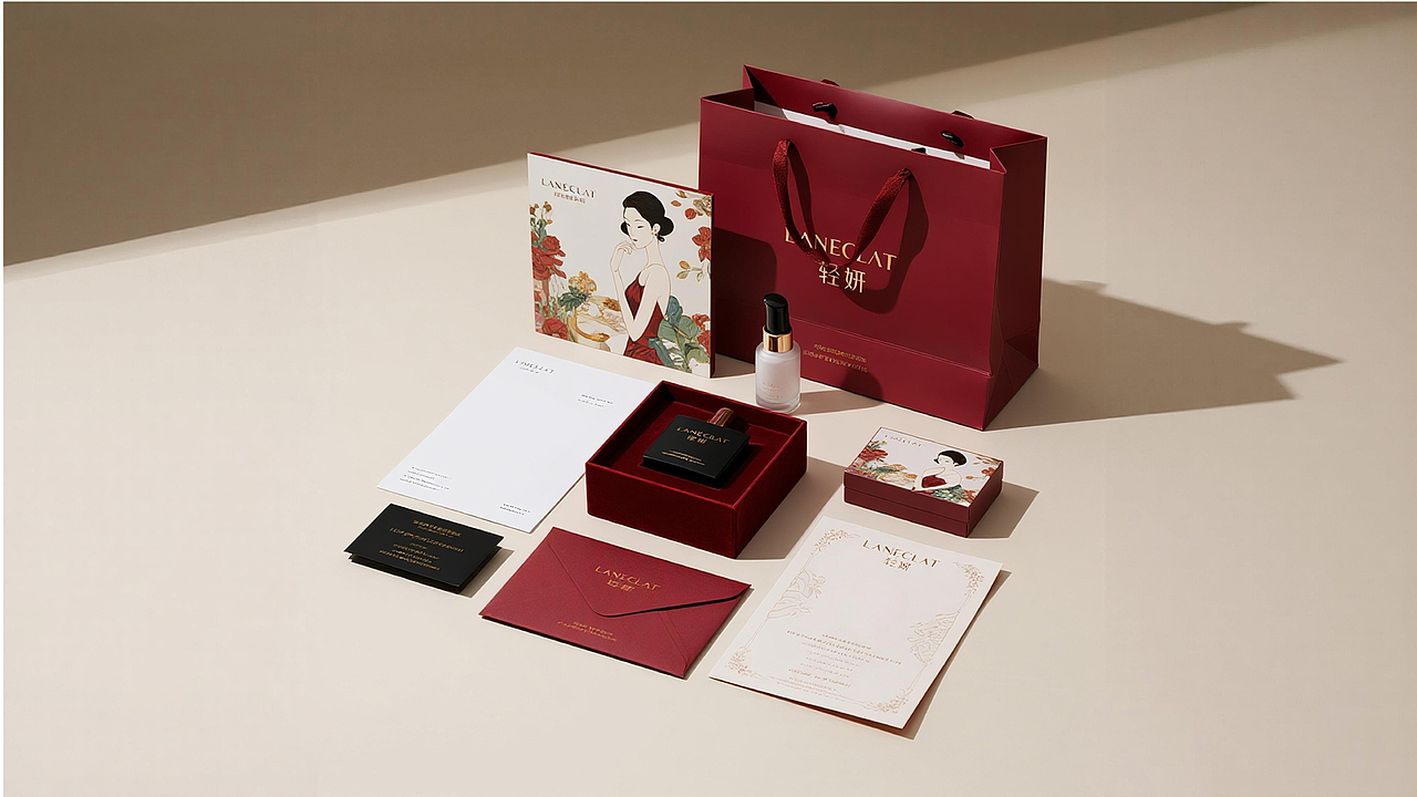 轻妍-LANECLAT美妆品牌设计提案