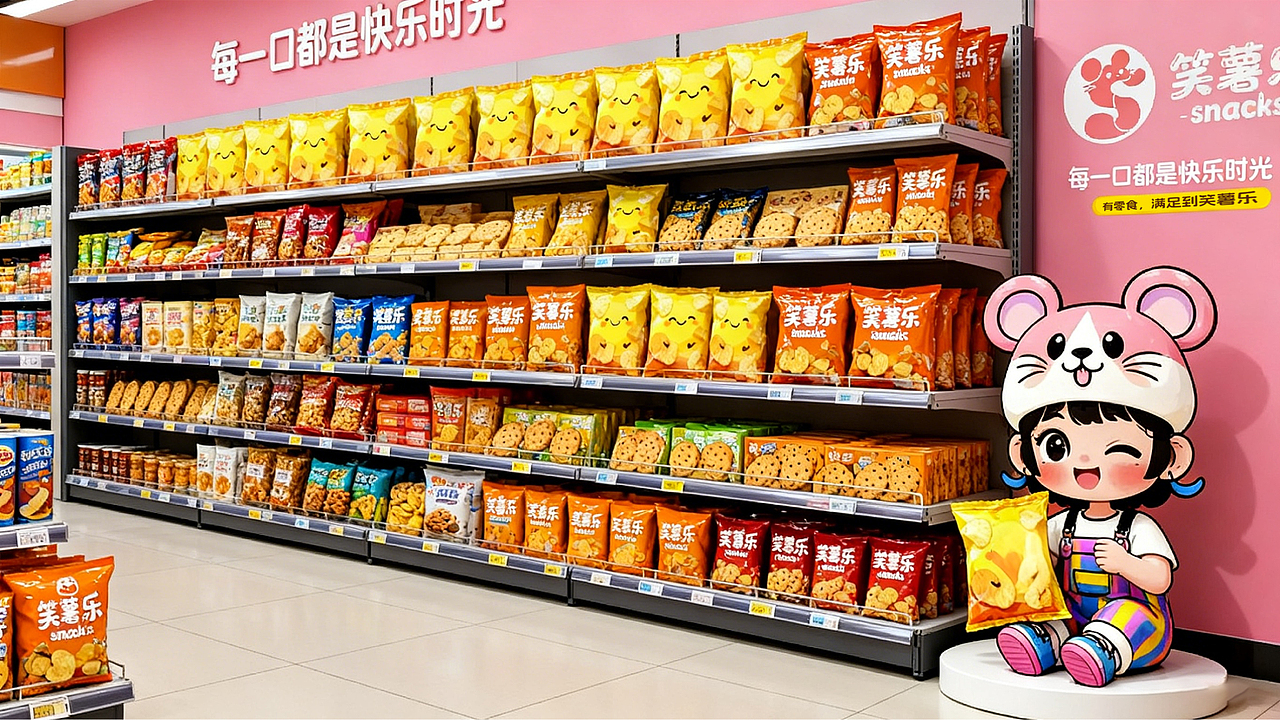 “笑薯乐”零食品牌设计提案