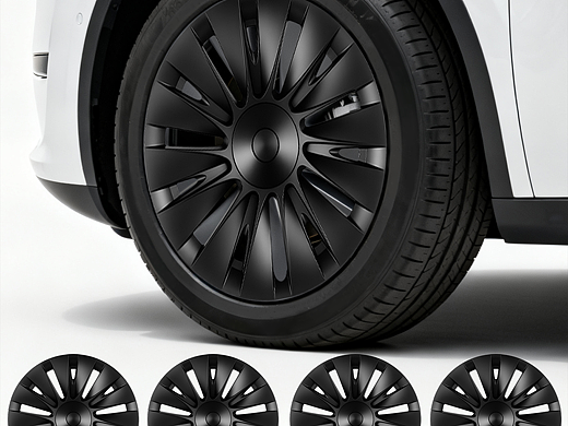 分享一组亚马逊车轮毂《产品精修+合成+排版设计》