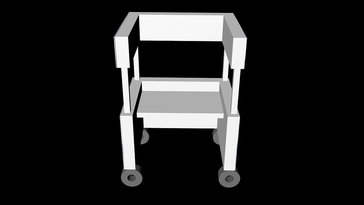 品牌策划-三分去毛贴-推车效果图