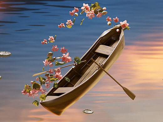 三维动画 --莲花莲子